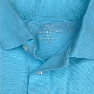 Vineyard Vines Men's Light Blue Polo